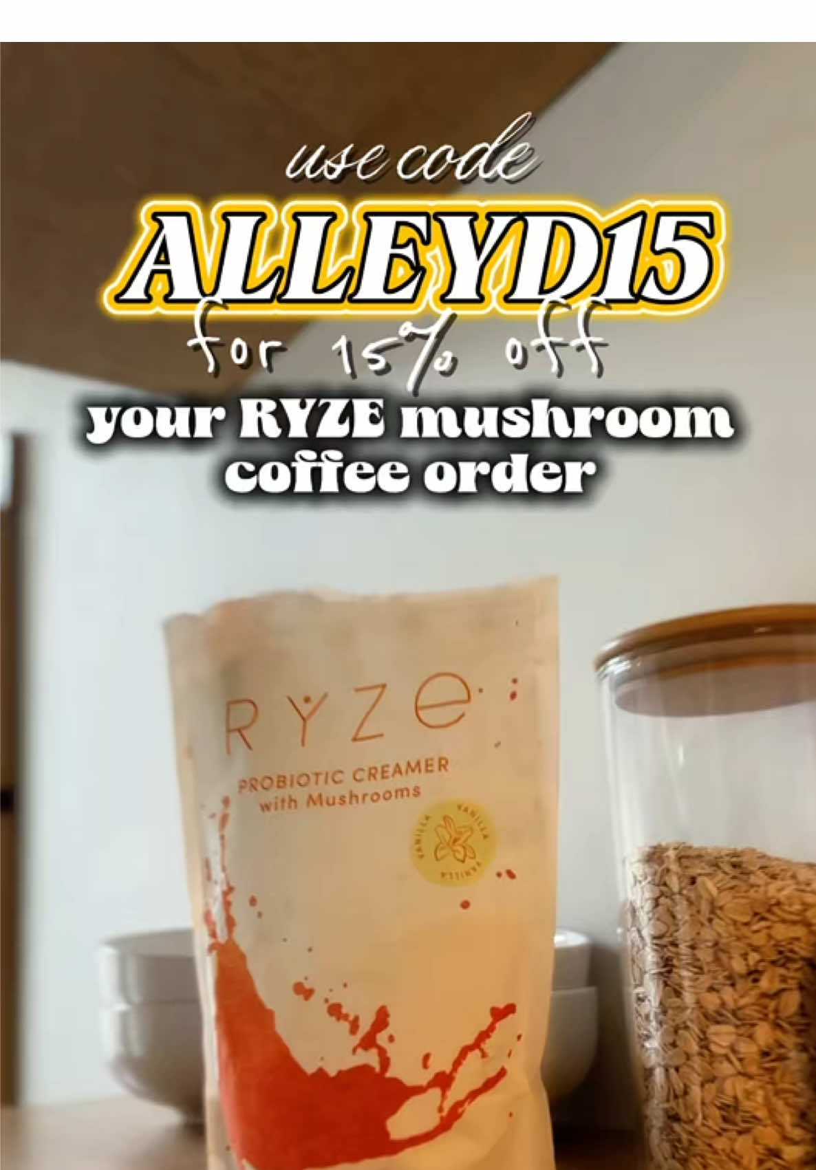 Get 15% off your RYZE mushroom coffee order with promo code: ALLEYD15  #ryzeaffiliate #howiryze #ryzegift #ryzepromocode #ryzesuperfoods https://get.aspr.app/SH1Fdp @ryzesuperfoods 