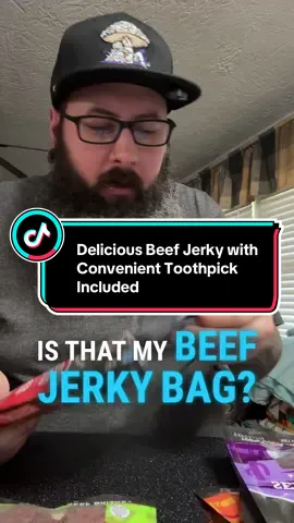 We talk about a bag of beef jerky that comes with a toothpick included, which is a convenient solution to the problem of getting jerky stuck in your teeth. The jerky is described as tasting amazing, like it was made yesterday, and the different flavors available are mentioned, including Western, lime habanero, samurai select, peppered, and fire and honey. @Prime Cuts Jerky  #falldealsforyoudays #tiktokshoprestock #tiktokshopcreatorpicks #beefjerky #primecutsjerky 