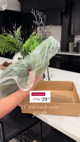 Link in my Amazon storefront to shop! Prettiest 24” real touch cedar wreath! #primeday #amazon @amazon  https://amzlink.to/az0zIFRLMiXLQ