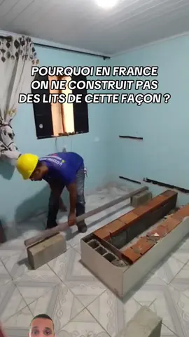 Construction de lit sur mesure #bricolage #metier #artisan #travail #france 