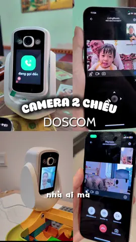 Nhà có người lớn tuổi, trẻ em hay thú cưng sẽ rất tiện luôn ạ mọi người ơi. #camerathongminh #cameragoivideo #cameragiamsat #cameradoscom #doscom 
