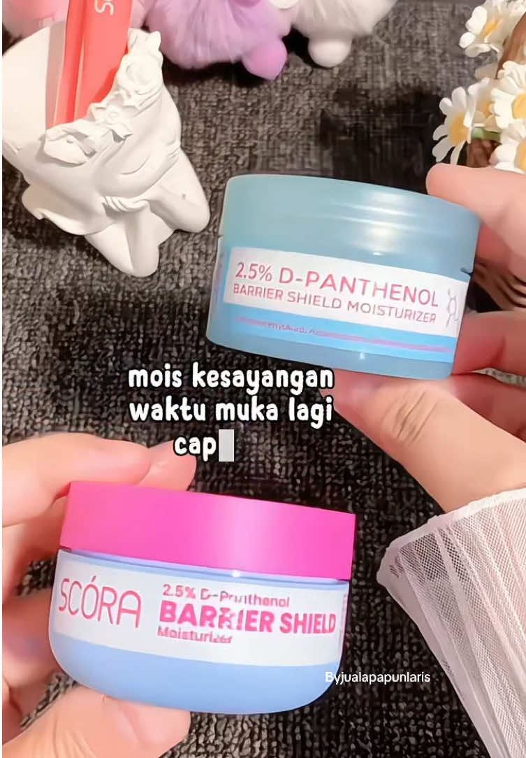 mois kesayangan aku yang selalu jadi bestie waktu muka lagi breakout😘 #scora #scoramoisturizer #moisturizer #panthenolmoisturizer #panthenol 