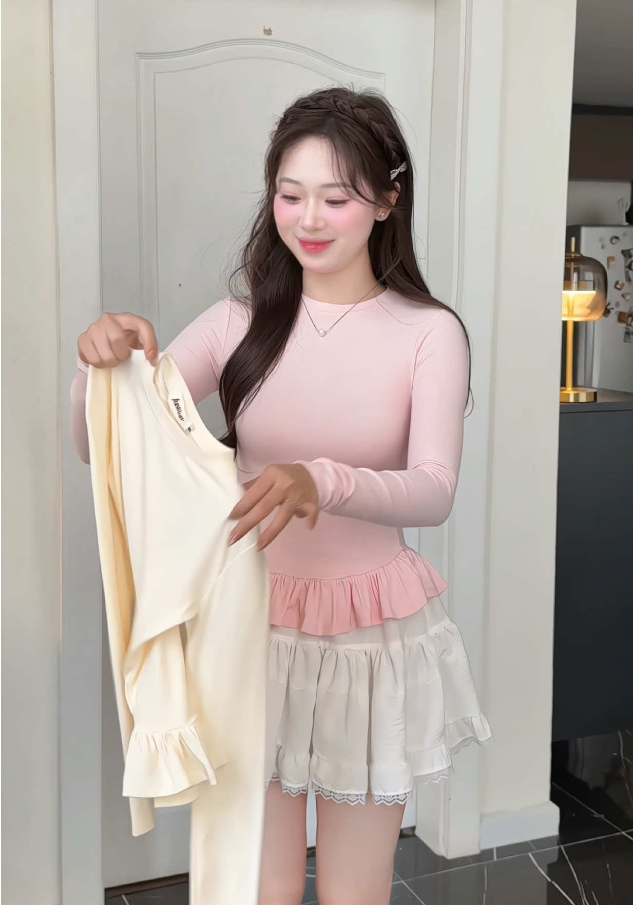 Áo thun bèo xinh  #justdun #thoitrang #changthoitrang #fashion #reviewlamdep  