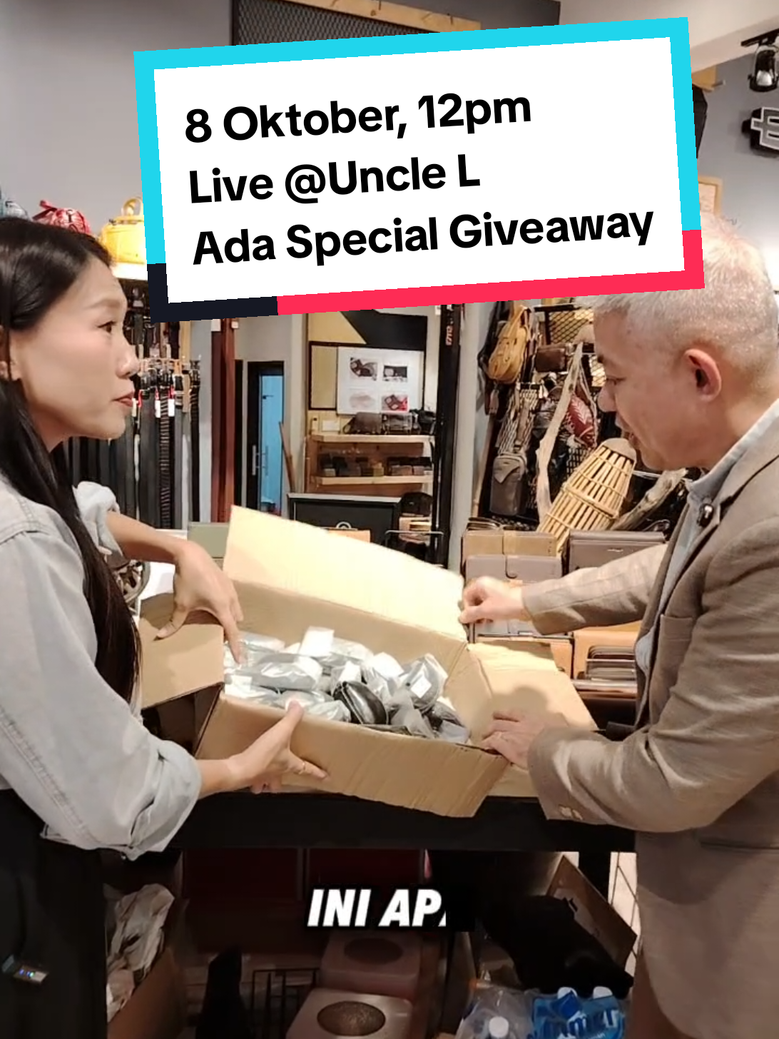 8 Oktober, 12pm tengah hari live dgn @Akak E ada Special Giveaway. #unclel #tiktokshop1010supersale #tiktokshop1010allstar #live #energywallet 