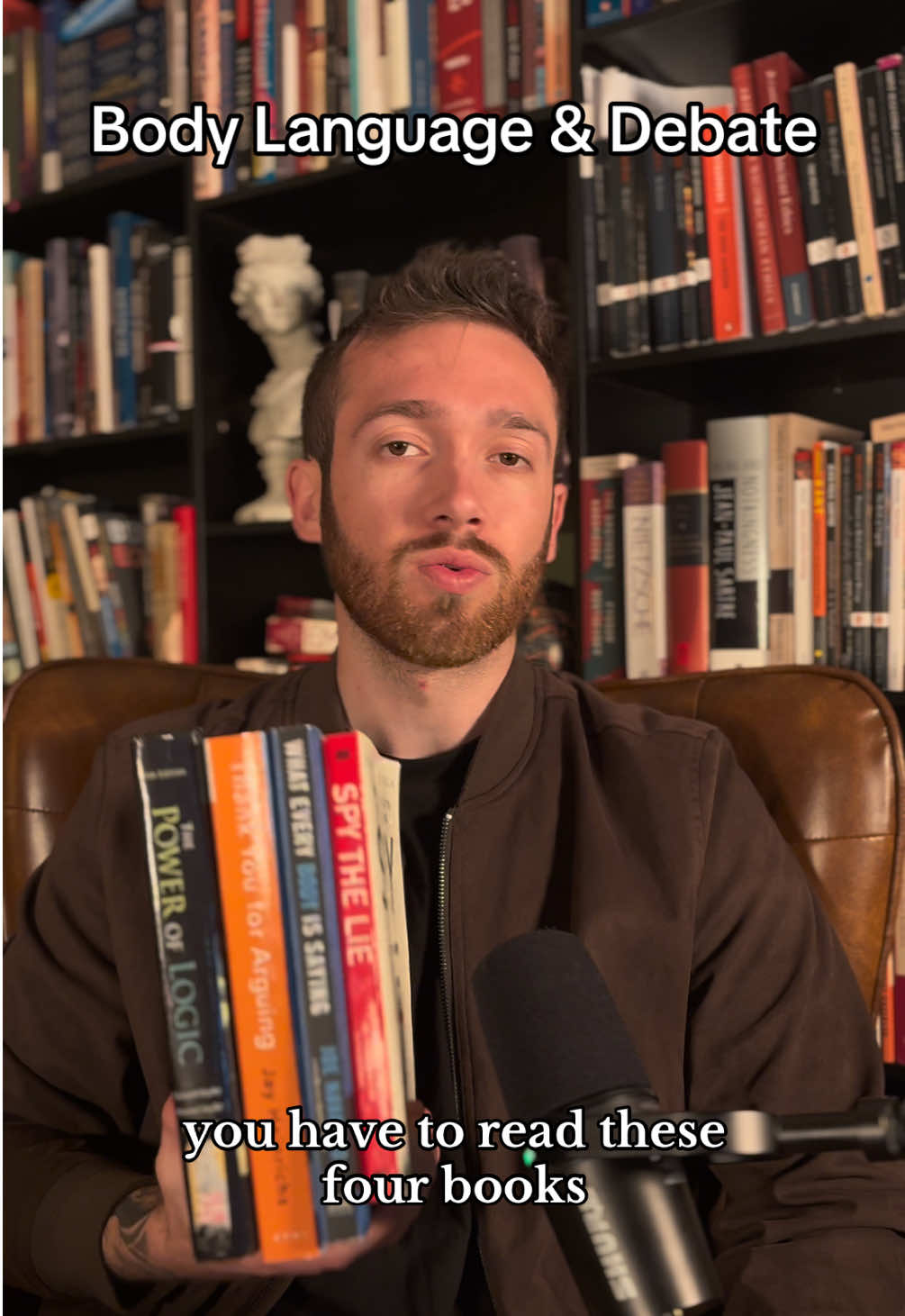 If you want to become a better debater and learn how to read body language, read these 4 books  #philosophy #BookTok #bookrecs #BookRecommendations #debate 