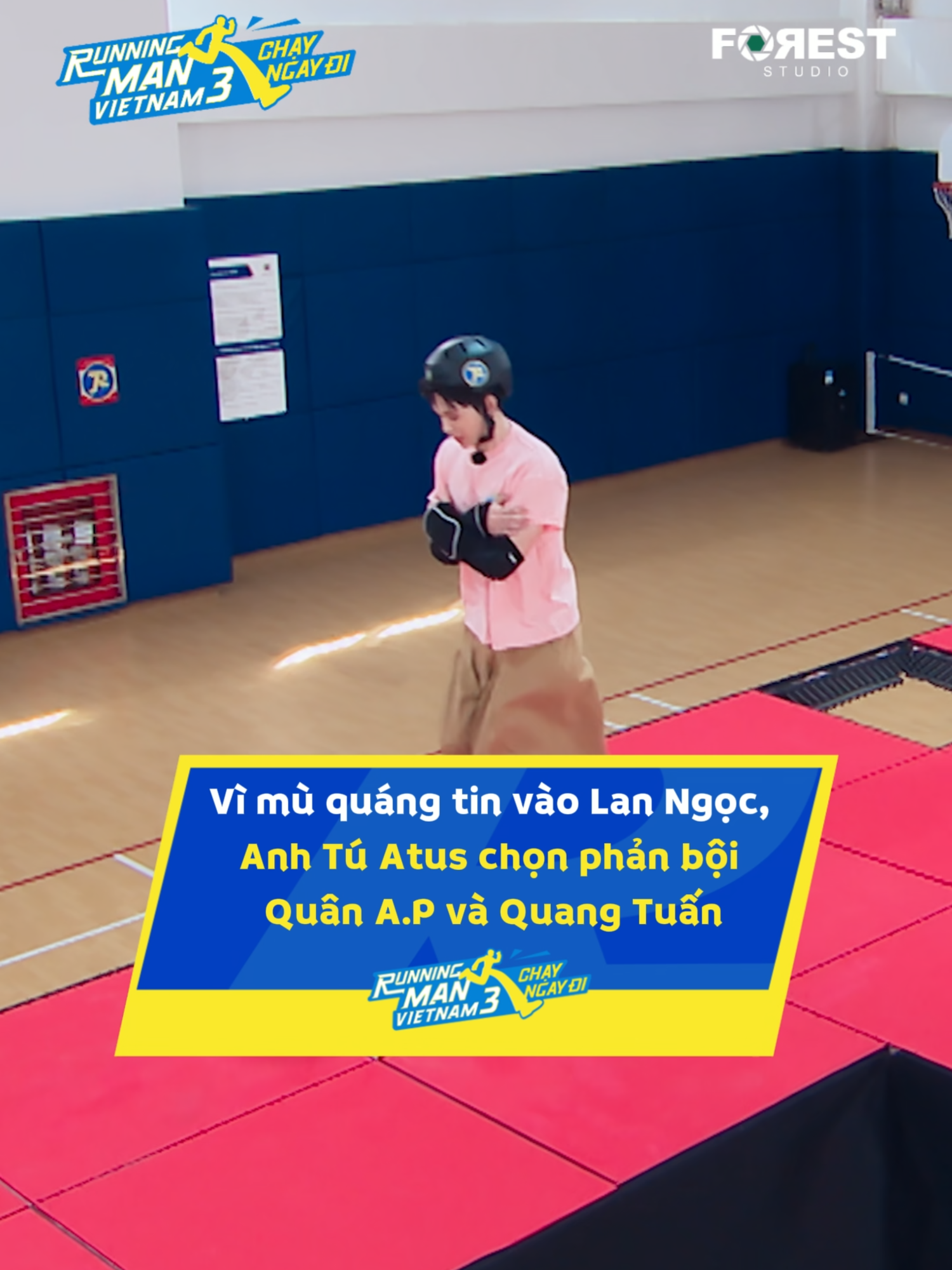 Anh Tú Atus lừa Quang Tuấn, Liên Bỉnh Phát thì hay lắm mà tới khúc này thất bại dưới tay Lan Ngọc 📷 Running Man Vietnam mùa 3 - CHẠY NGAY ĐI phát sóng vào lúc 19h30 Thứ Bảy hàng tuần trên kênh HTV7 và 19h45 trên hệ thống kênh FOREST STUDIO, bắt đầu từ 04.10.2025. Ⓒ Running Man Vietnam Season 3 - Bản quyền thuộc Forest Studio. #runningmanvietnam #RunningManVietnamSeason3 #chayngaydi #ForestStudio #TranThanh #NinhDuongLanNgoc #LienBinhPhat #QuangTuan #anhtuatus #QuangTrung #quanap #LeNhan #chinsu #tuongotchinsu #vanmonngonbungvi #bunglenvantiecvui #NuocmamcacomNamNgu #NuocmamNamNgu #CoNamNguthemhanhphuc #DownyVietnam #THOMMMMM #DookkiVietnam