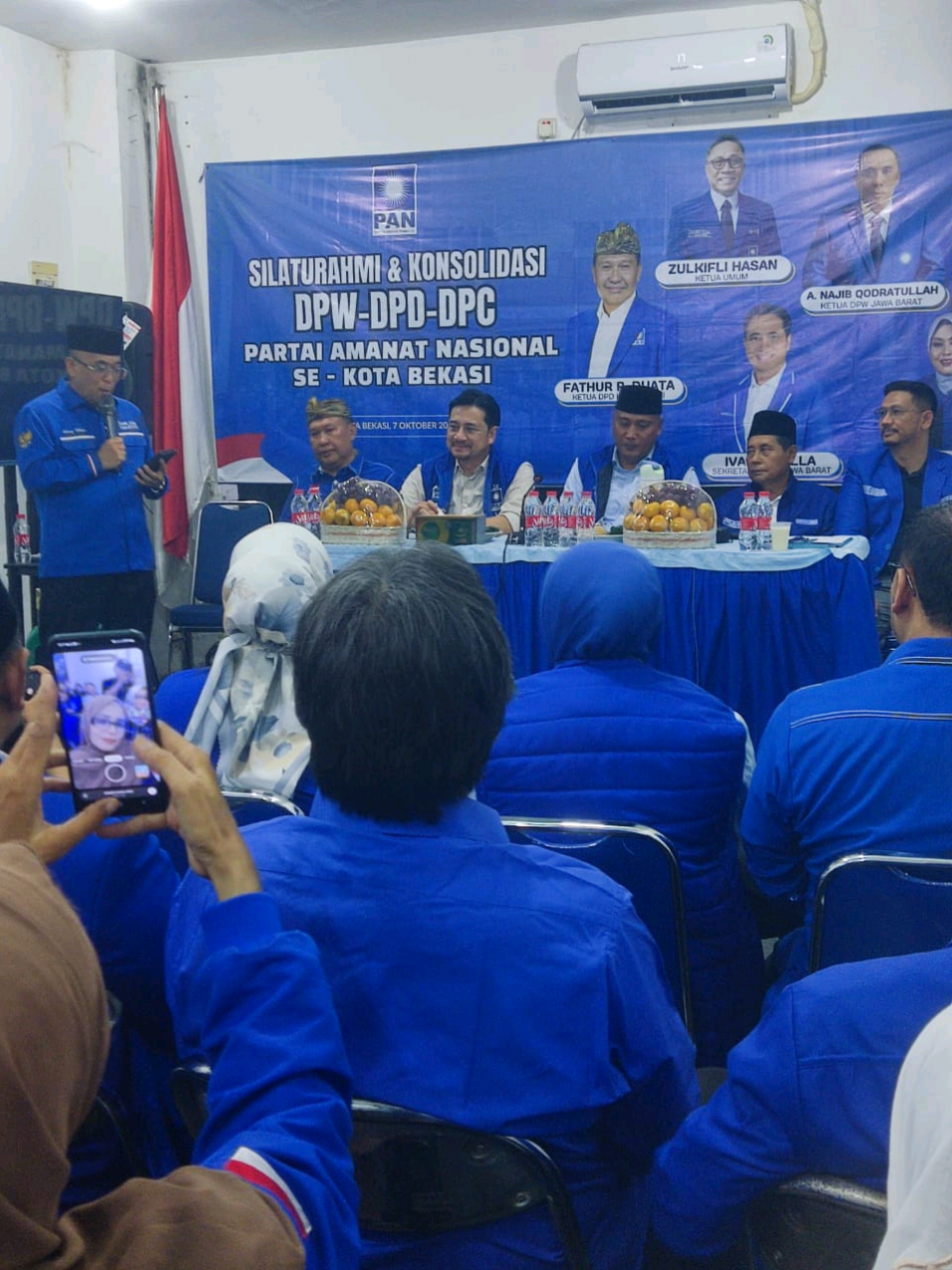 Alhamdulillah Kegiatan Silaturahim dan Konsolidasi DPW PAN Jawa Barat dengan DPD PAN  Kota Bekasi DPC se - Kota Bekasi  dalam rangka Pra Musda 2025. • #pankotabekasi  #bangmuinfyp  #silahturahmi  #partaiamanatnasional  #bangmuinterdepan 