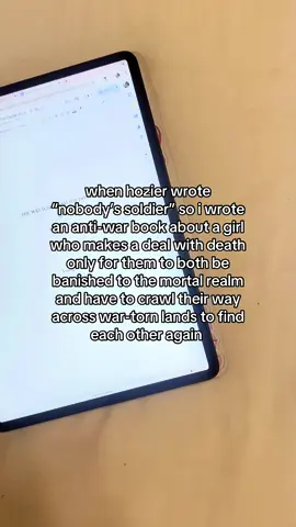 Alexandria Bothe is dead. When she lay there, freezing in the snow, she expected Death’s arms to be cold and unforgiving.  But they were warm and kind.  Dmytro, one of Death’s most beloved Reapers, is tasked to bring souls to his master as offerings. But when he met Alexandria, something drove him to take her with him to accompany his work as a Reaper.  But then Dmytro goes missing.  Shattered by his untimely disappearance, Alexandria makes her way back into the realm of the living to find out what fate befell him. Except it is now 1918, and the entire world is entrenched in a terrible war. Given a new life and a new purpose, Alexandria joins the British Expeditionary Force as a runner in the hopes of finding out where Dmytro went while also trying to escape the shadowy figure tracking her every move.  Dmytro has been cast out of his role as a Reaper. No longer allowed to be a part of Death’s shadowed council, Dmytro has been banished and cursed with mortality. Struggling to understand his mortal urges and emotions, Dmytro joins a civilian journalism division in France to try and figure out what his feelings mean, why he has been banished to the realm of the living, and what happened to Alexandria. If Alexandria and Dmytro want to be reunited and save the people they have come to care about, they must find the beauty in destruction, the clarity in madness, and the hope where all hope is lost. Above all else, they must run—they must run for their lives.  #fyp #BookTok #booktokfyp #writertok #booktokviral 