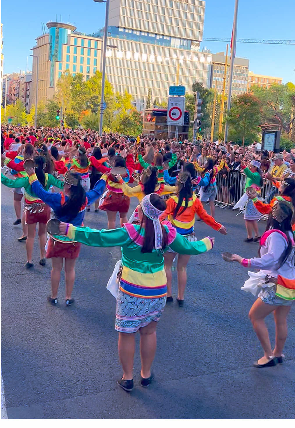 Hispanidad 2025 - Peru 🇵🇪 in Madrid Spain 🇪🇸  #spain #madrid #peru #dance 