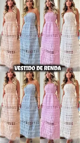 LINK nos comentários 🤎 #vestido #renda #reiveillon #2026 