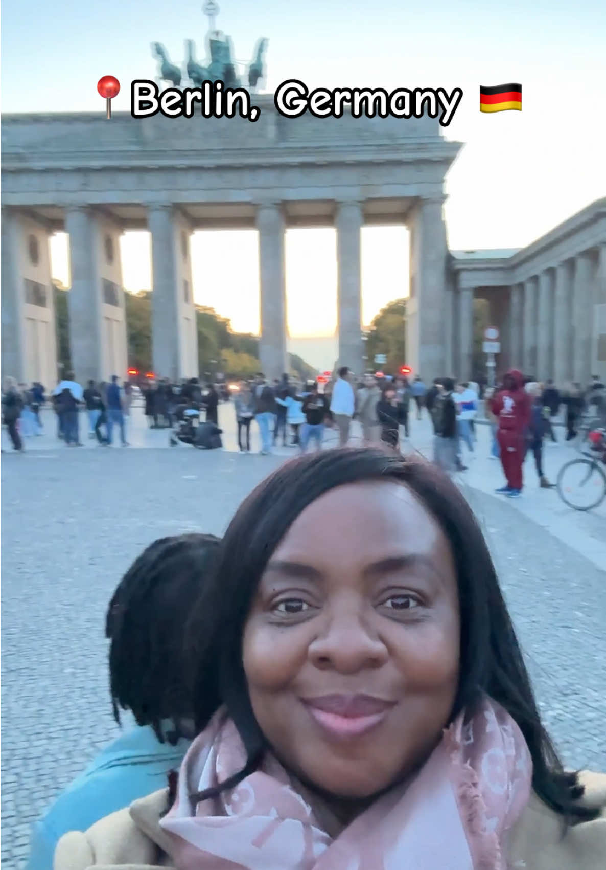 📍Berlin, Germany 🇩🇪  Having a great time in Berlin! First stop… Brandenburg gate. A must see. Vlogs coming soon. #berlinthingstodo #berlingermany #brandenburggate #germanytravelvlog #traveltransitions 