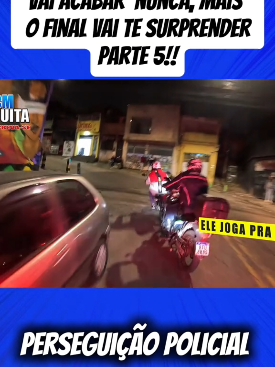 ta ficando com o c4 na mão! #emocionante #fuga #policia #parte5 