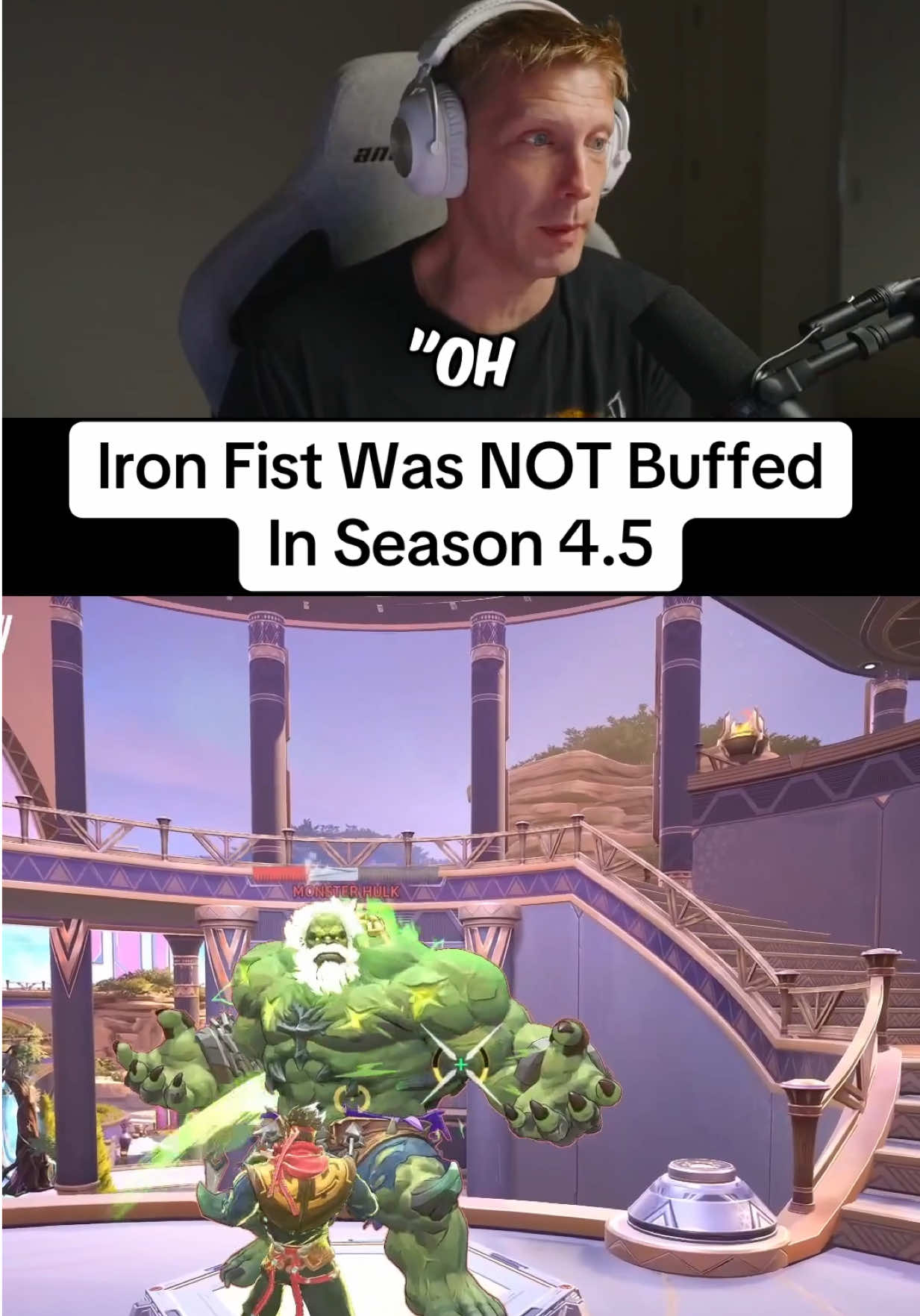 Twitch: Framebanger_ Iron Fist Didn’t Really Get Buffed #marvelrivals 