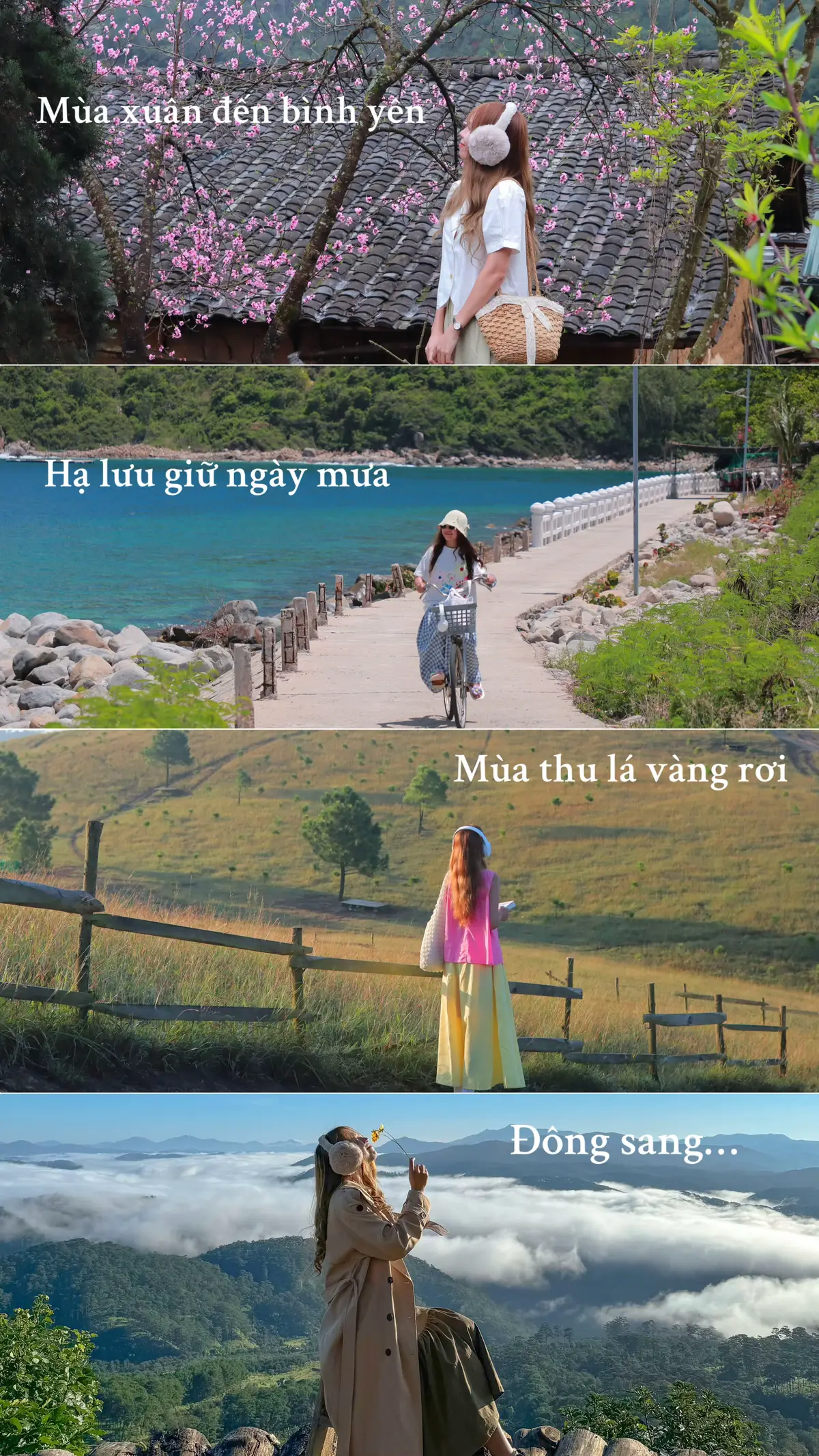 Xuân Hạ Thu Đông rồi lại xuân ❤️ #travel #dulichvietnam #trend #xuhuong 