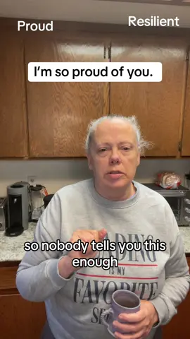 You are inspiring. I’m so proud of you.  #WordsFromMEMAW #Respect #Effort #proud #proudmom 