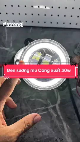 Đèn sương mù ,Công xuất 30w anh em gắn dưới gầm xe khá tuyệt#atrongj #dochoixetai #ledgamxehoi #densuongmu #densuongmuled 