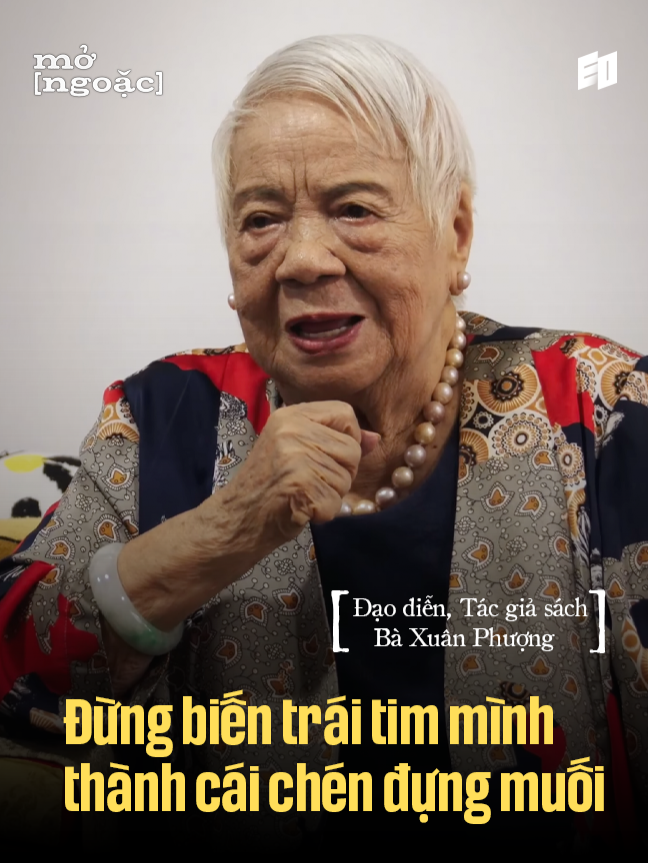 Nhiều người mang trong mình những nỗi giận, những tổn thương, rồi để chúng thành gánh nặng không rời. Nhưng như bà Xuân Phượng chia sẻ về câu nói mà bà ngoại của mình đã căn dặn nhiều lần, “Ai ngậm máu phun người thì người đỏ miệng chính là mình.”  Khi ta thôi bấu víu vào điều không cần thiết, ta không chỉ tha cho người khác, mà còn giải thoát cho chính mình. Đón xem bản đầy đủ trên kênh EO Việt Nam! #eovietnam #mongoacpodcast #xuanphuong #giatricuocsong #giatribanthan #thehetrevietnam