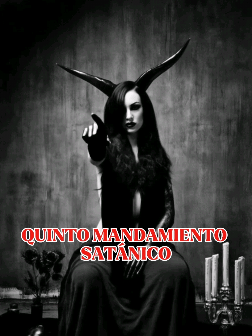 LOS MANDAMIENTOS  SATÁNICOS #CapCut #satanismo  #lucifer #satanas  #asmodeus 