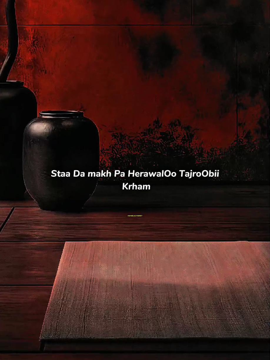 Staa Da Makh Pa Hera WalOo Tajrobii Krham... 🥲🔥🎧🌹 