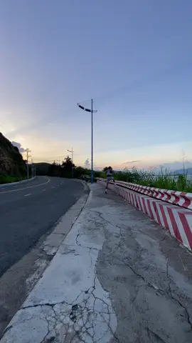 🌊☀️⛰️ #52hz #sunset #nhatrang #beach  #mountain 