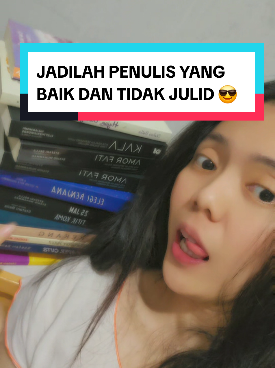 flexing dulu deh, biar nggak dikira buka kelas abal-abal.  sejak 2017 hamba sahaya udah jatuh bangun nulis buku di penerbit mayor. nggak ada salahnya kok mau masuk ke pf online. nggak ada salahnya juga buat berbagi ilmu dan pengalaman lewat kelas menulis sebagai mentor. maaf, ya. maaf, kalau ternyata aku terlalu bahagia dengan menulis 📚✍️🏻 #stefanibella #mentornulis #30haribelajarmenulis #kelasmenulis 