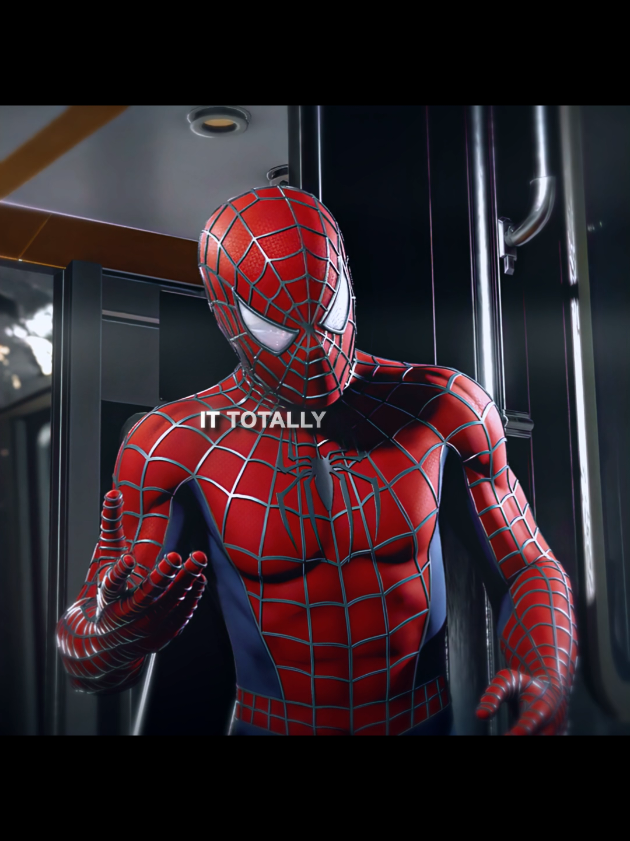 Tobey's reference in Spider-Man ps4 #edit #gaming #spiderman #spidermanremastered #marvelsspiderman 