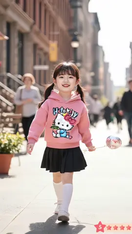 Ao nỉ mũ 2 lớp cho bé gái 6-30kg#TikTokAwardsVN #xh #aohoodie #aobegai #viral 
