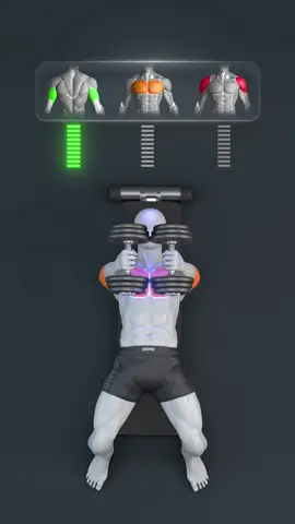 Flat Dumbbell Chest PressBuild a solid chest with the Flat Dumbbell Press! 💥 Focus on slow, controlled reps — feel every contraction 🔥 #GymTraining #ChestWorkout #DumbbellPress #chestworkout #flatbenchpress             