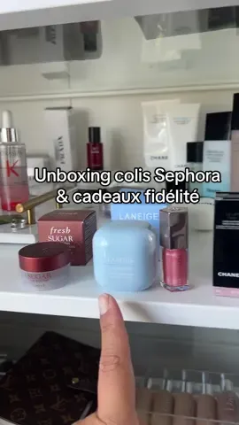 Unboxing colis Sephora & cadeaux fidélité #unboxing #sephora #beauty #makeup #skincare 