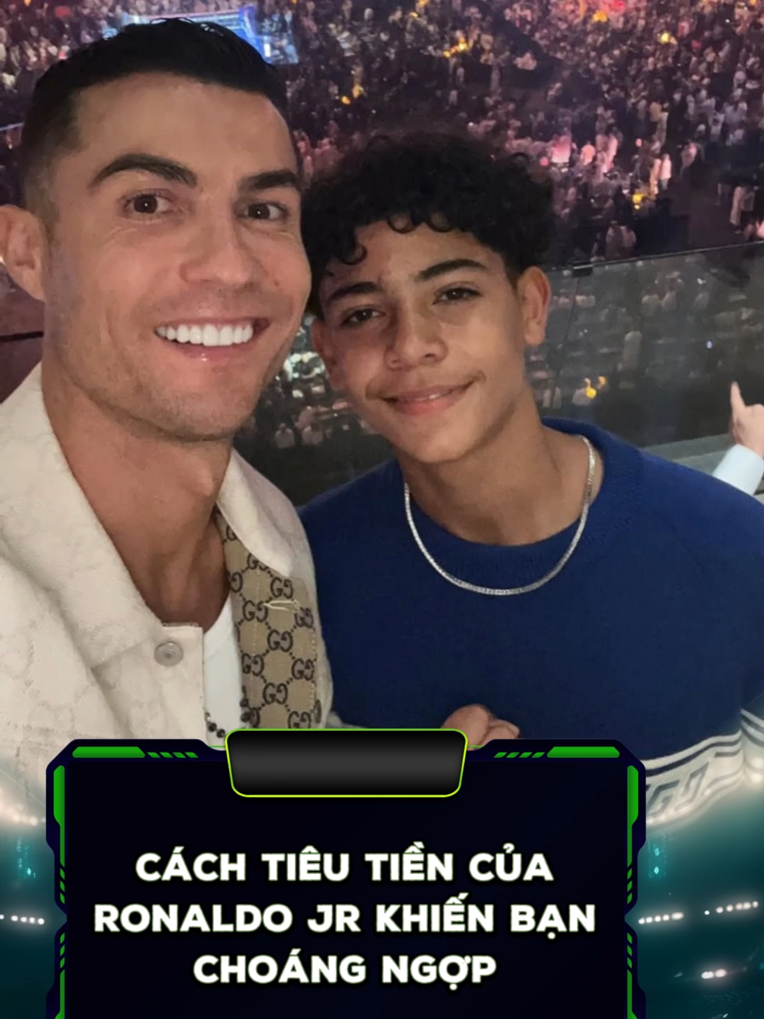 Sinh ra ở vạch đích có khác #bongda #ronaldo