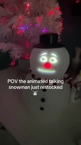 #animatedsnowman #talkingsnowman #christmassnowman @QVC, Inc 