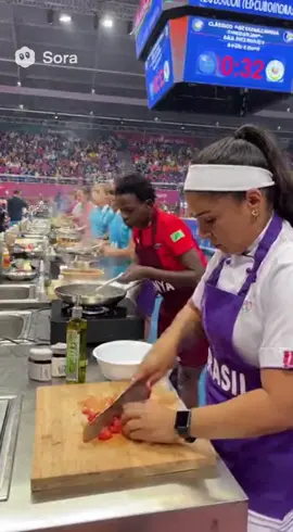 Olimpíada Feminina de quem cozinha mais rápido