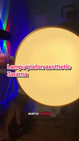 Lampu plafon aesthetic 3warna #lampuplafon #idedekorasi #lampuaesthetic #gajiansale #PromoGuncang1010 