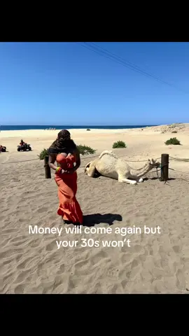 Live your life, the money you’ll get back #cabosanlucasmexico #traveltok #blackgirlvacation #30sclub 