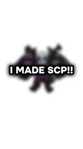I MADE SCP OBJECT!!! HE'S SO SCARY! AND SO SPOOKY! AND SO HALLOWEEN!!! #scp #halloween #oc #character #meme 
