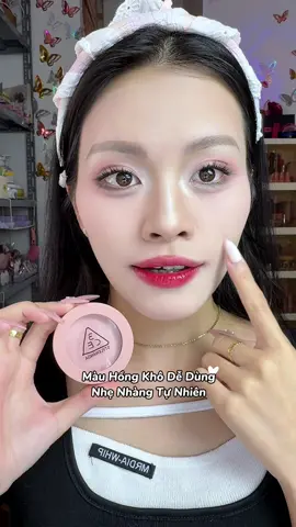 Màu Mono Pink Nhẹ Nhàng Tự Nhiên Dễ Dùng #ngoctramrevieww #3CEVN #3andchịem #phanma3ce #mahong3ce 