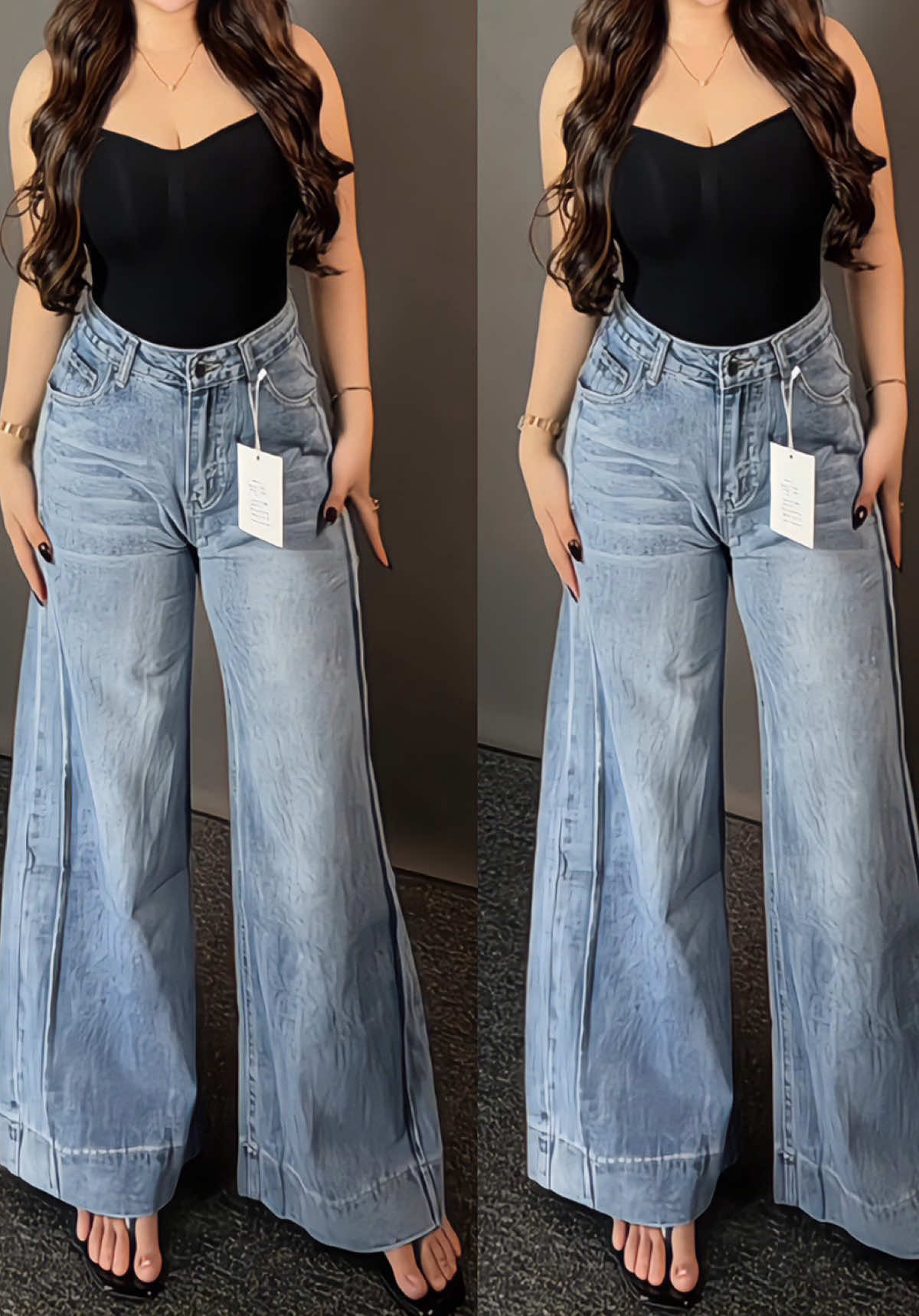baggy jeans emg paling bener🥵 #baggyjeans #jeansbaggy 