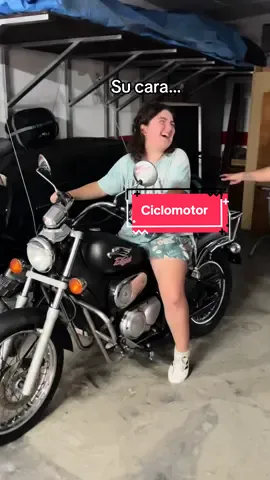 Le traemos el ciclomotor para nuestra pequeña… Gilera Eaglet 49cc. #influmierder #125cc #gilera #moteros @Moley 