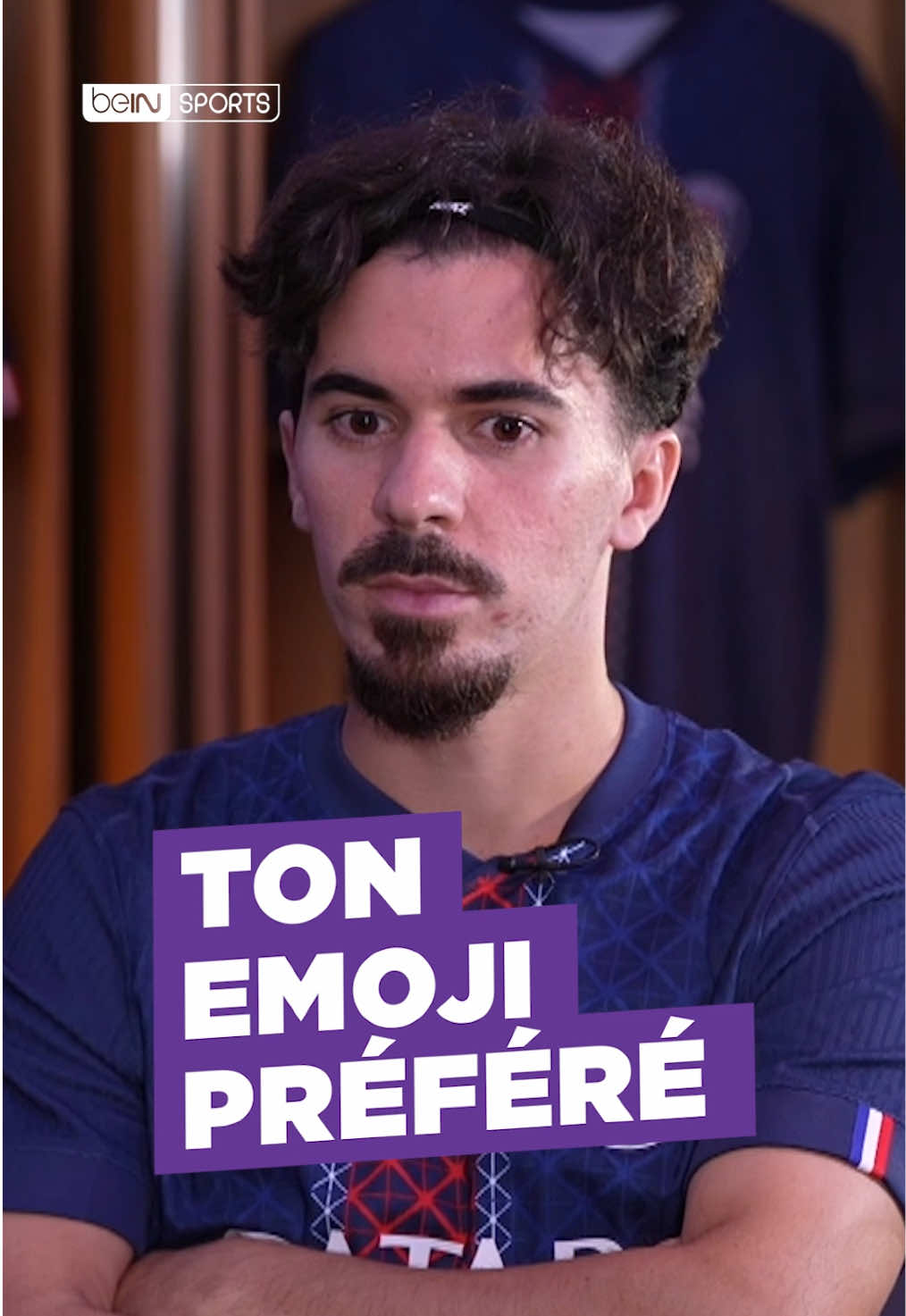 Ton application préféré ? 📲 Ton emoji préféré ? 😂 Ton plat préféré ? 🥘 On a interrogé les joueurs du PSG partie 1 🇫🇷 #football #beinsports #psg #interview #sportstiktok 