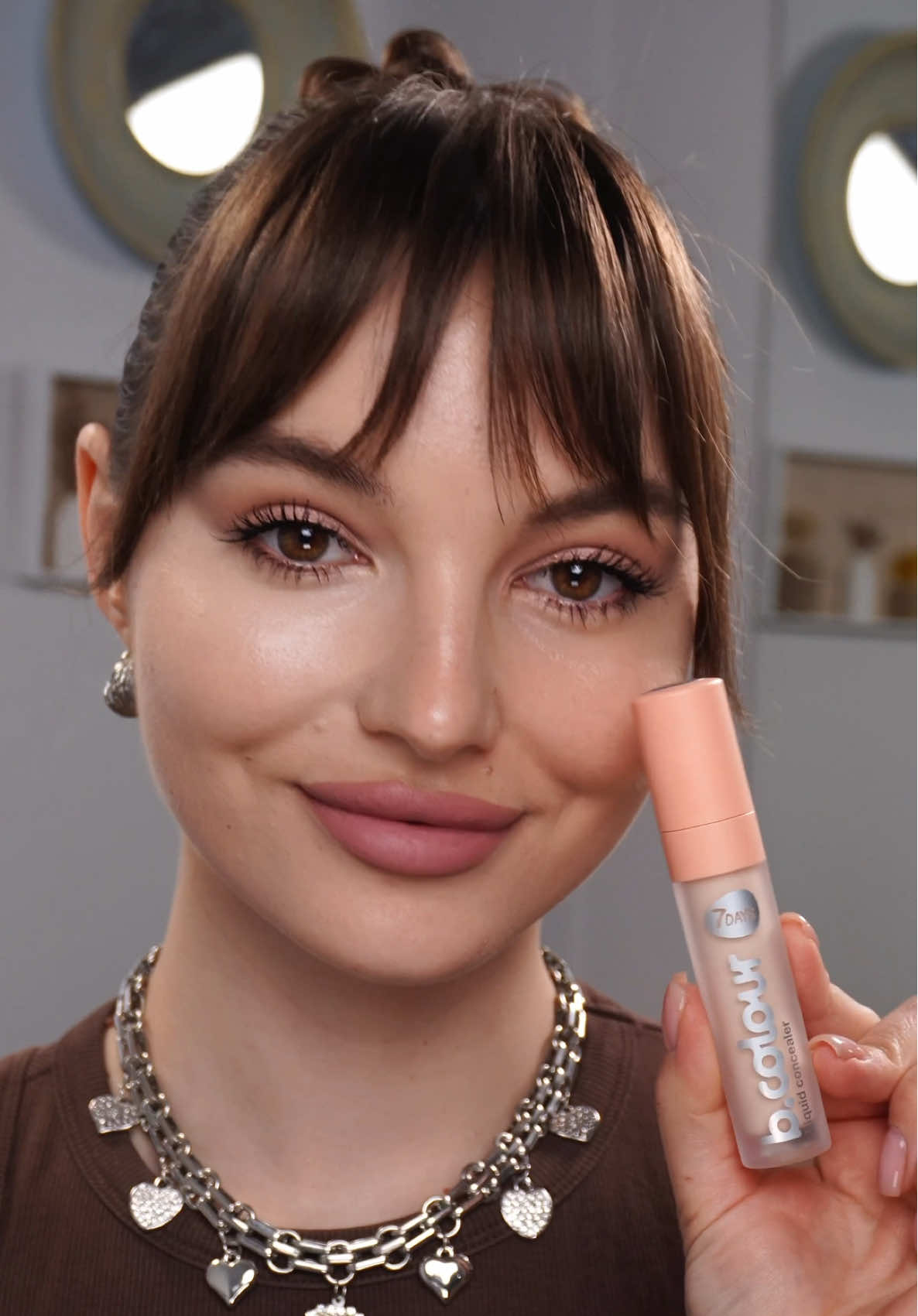 ✨Идеальная кожа без фильтров! 💕 Консилер для лица и глаз 7DAYS B.COLOUR выравнивает тон и создает естественное сияние без эффекта маски. WB: 70492070 OZON: 674858280 Яндекс Маркет: 102747242574 #my7days #макияж  #консилер #консилерподглаза #лучшийконсилер 