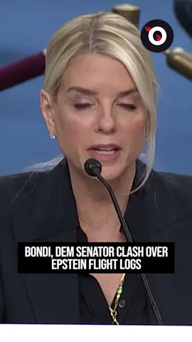 Attorney General Pam Bondi and Sen. Dick Durbin (D-IL) clashed over the Jeffrey Epstein flight logs during a Senate Judiciary committee on Tuesday. #news #shorts #reels #breaking #trending #politics #justicedepartment #doj #pambondi #congress #senate #jeffreyepstein #epsteinflightlogs