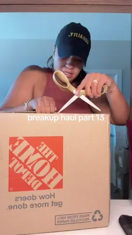 we are almost done, 4 - 6 more boxes left and I never want to see a home depo box when I finish. 