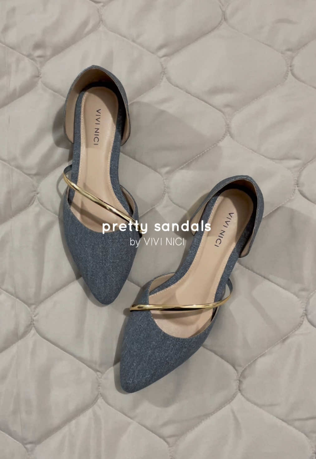 baguuss bgt plss🥹🤍 vivi nici emang gaprnah gagal, cantikk bgtt! wajib punya koleksi terbarunya yg inii #sandalwanita #sandalheels #vivinici #vivinicicollection #heelswanita 
