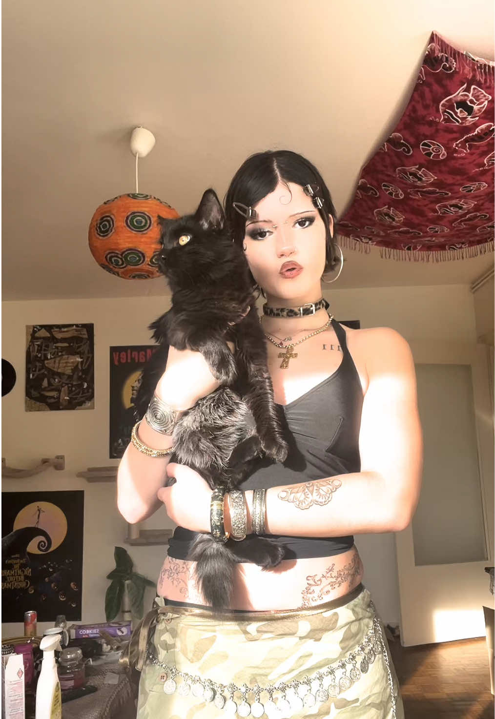 🏃‍♀️ #fyp #blackcat #outfit #fr #06 