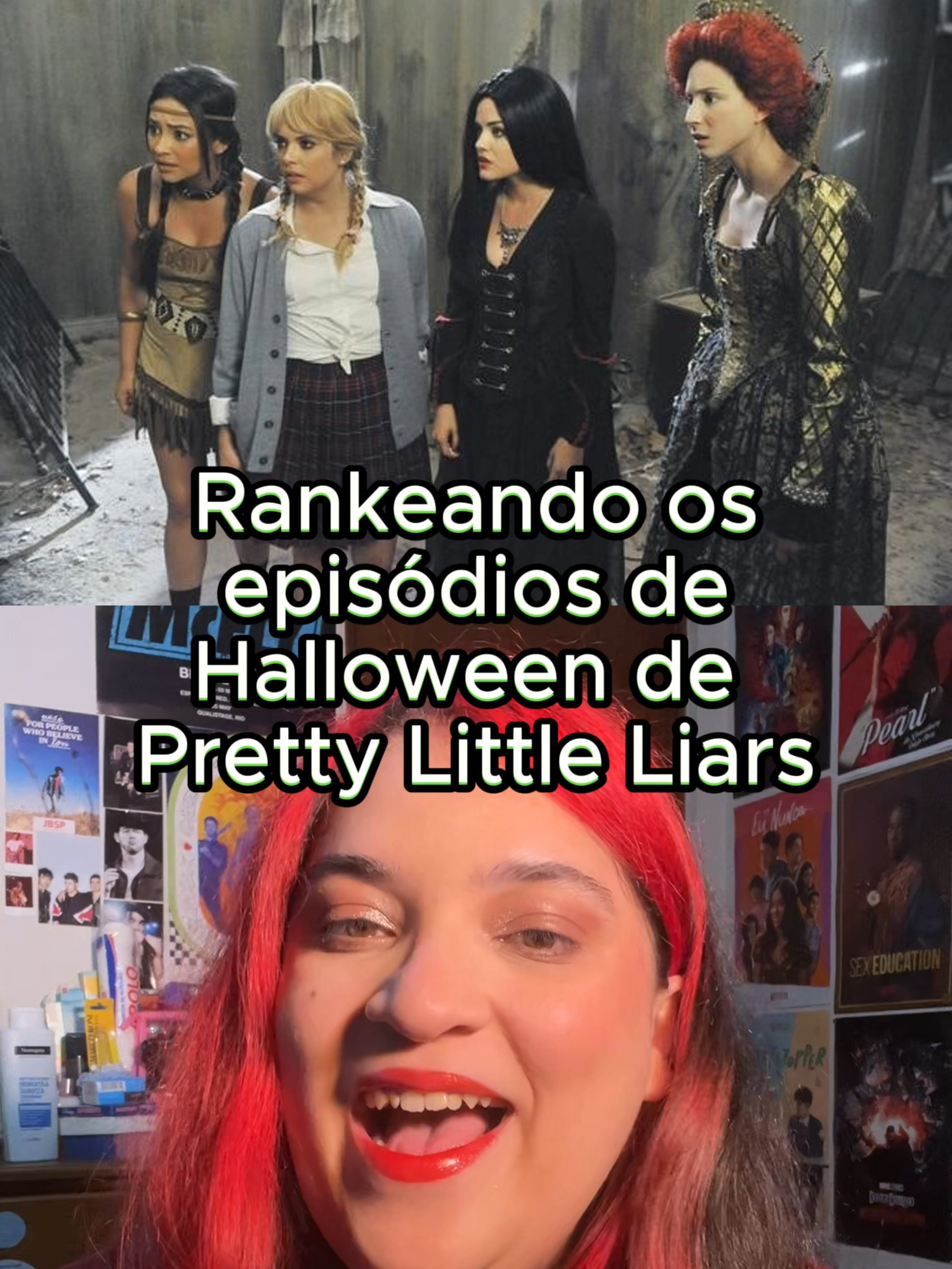 Rankeando os episódios Halloween de Pretty Little Liars, quem mais amava os episódios especiais de PLL? #prettylittleliars #alisondilaurentis #halloween #spookyseason #PLL