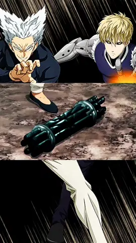 Garou vs Genos... batalla epica  #otaku #anime #anime #anime 