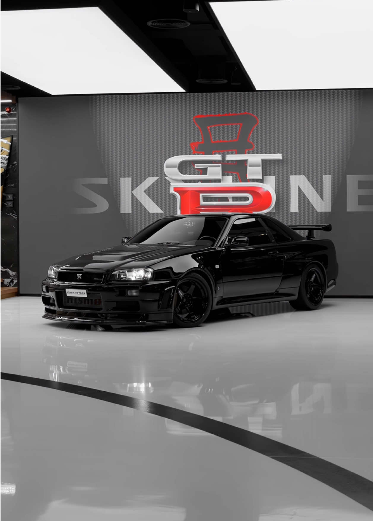 “Fortune favours the fast” And, the GTR proves it 🦾 - 2001 Nissan Skyline GT-R 34 #jdm #nissangtr #skyliner34 #gtr34 #cars 