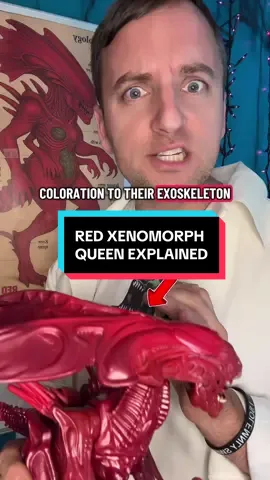 Replying to @nikiuuu RED MOTHER XENOMORPH QUEEN EXPLAINED #alien #xenomorph #alienearth #aliens #movietok 