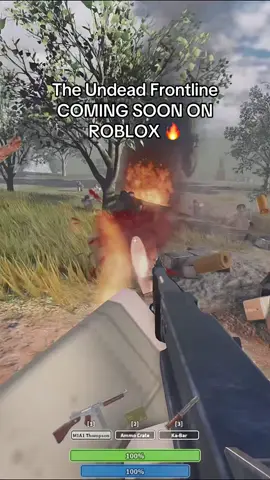 Undead Frontline Discord: discord.gg/CsftsRcPjd 🔥 #roblox #codzombies #zombies #callofduty #gamedev 