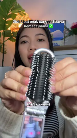 Sisir Lipat enak banget dibawa kemana-mana ✅